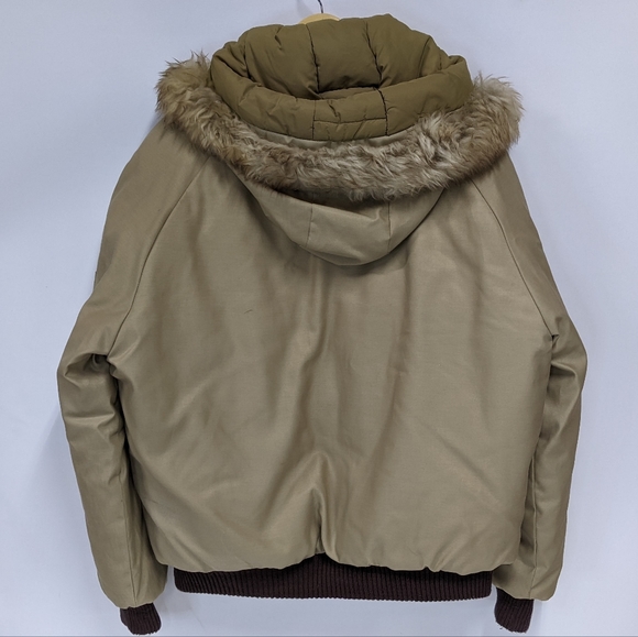 Vintage Rice Sportswear iD, Fur Trim, Hooded Work Style or Snowboard coat (read) - Picture 3 of 12